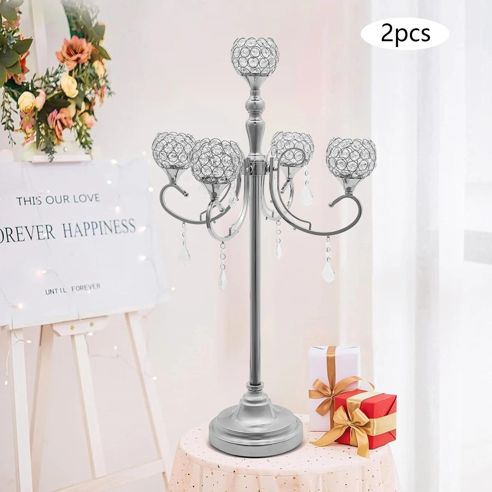 

Кристальный канделябр на 5 рожков, центральные элементы, подсвечник, центральный элемент-подсвечник United States