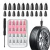 40/100Pcs Rubber Vacuum Tire Repair Nail Spiral Tire Rubber Nails Tool  Car Tire Repair