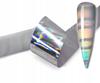 Transfer Foil 10x2.5cm Holo Wave Teardrop