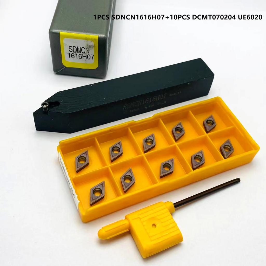 SDNCN1010H07 SDNCN1212H07 SDNCN161H07 SDNCN2020K07 Εξωτερική εργαλειοθήκη οχήματος.dcmt070204 Εργαλείο τόρνου CNC με ένθετα σκληρού μετάλλου