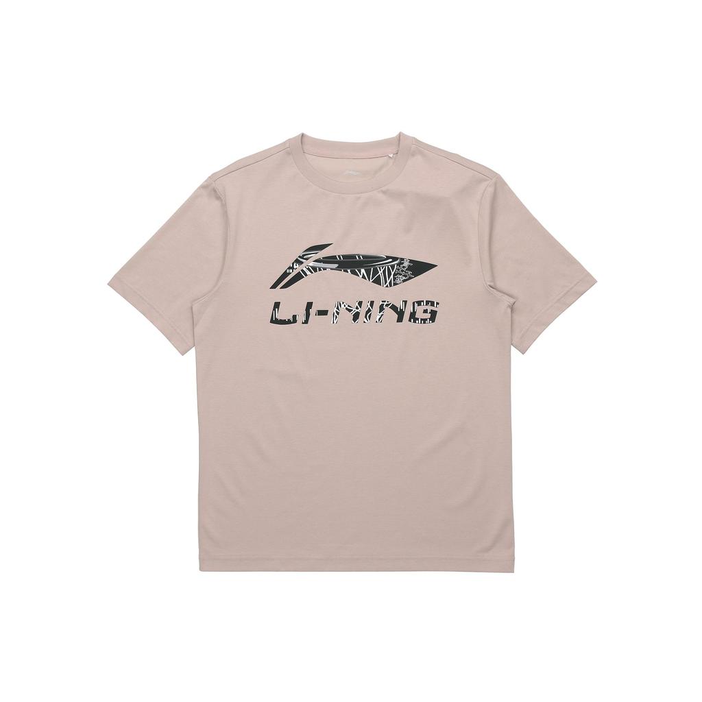 Li Ning Sports Fashion Collection T Shirt Men's Light White Purple AHSR543-4
