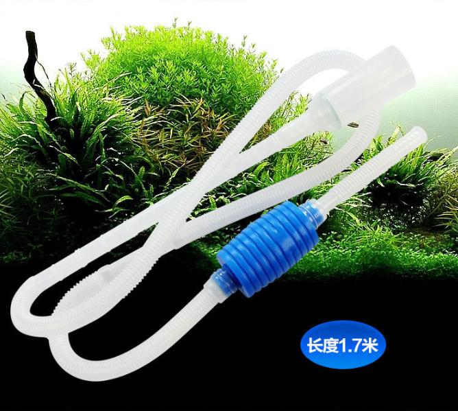 

Clean The Fish Tank, Water Exchanger, Manual Suction Toilet, And Water Pipe One Size белый