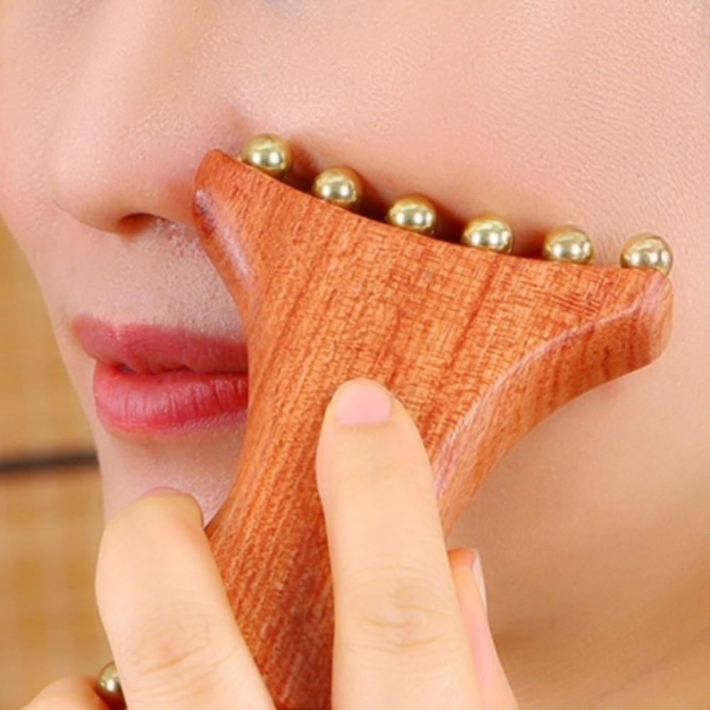Reduce Puffiness Rosewood Massager Natural Material Guasha Face Massager Tool  Eye SPA
