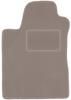 Beige Driver's Mat For: Toyota Corolla Verso II Minivan (2004-2009)