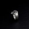 Handmade Vintage Snake Zodiac Ring Adjustable Open Band Copper Unisex Wide Statement Women Men