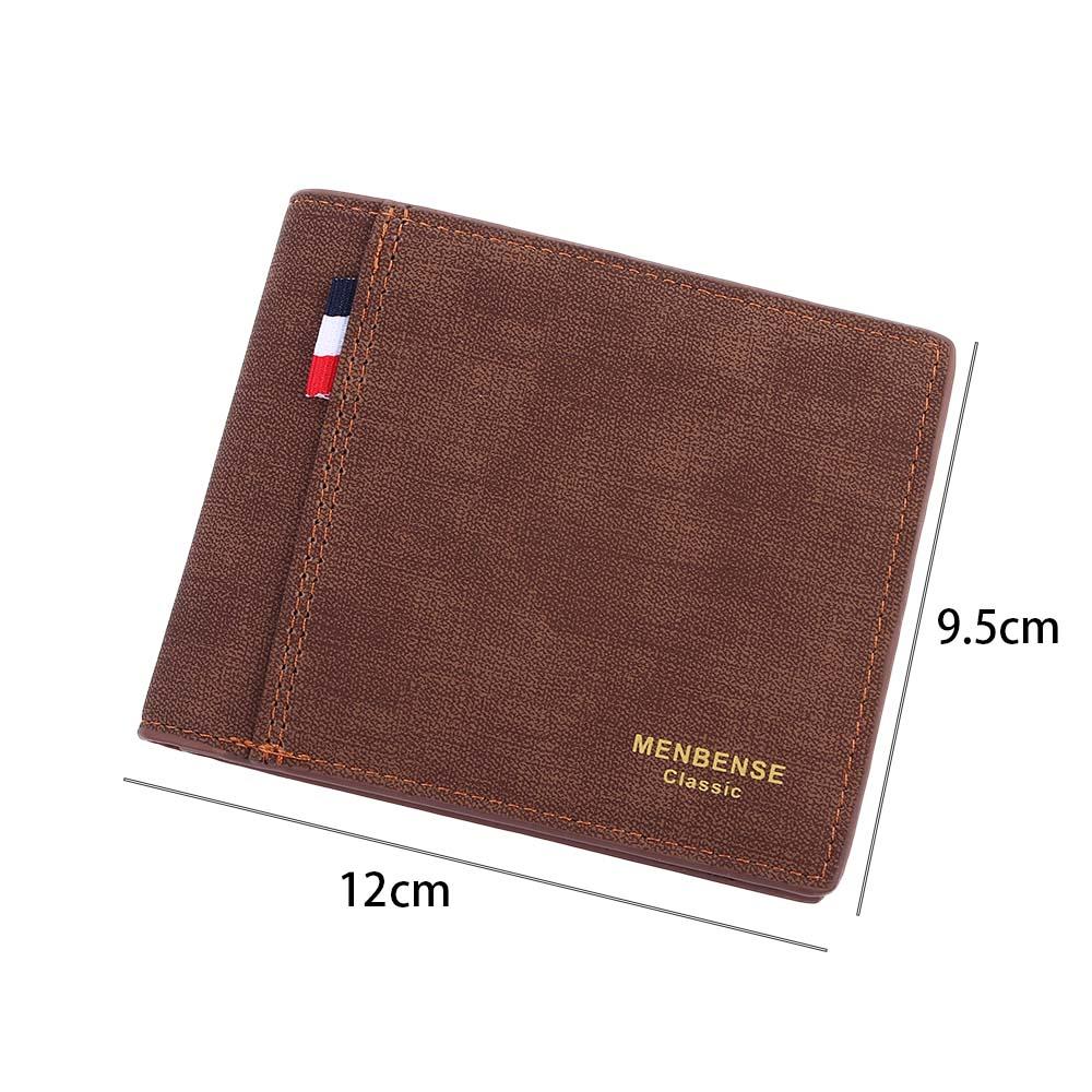 Card Clip Multi Card Pockets Money clip Male Wallet Coin Purse Short Money Bag Business Card Holder