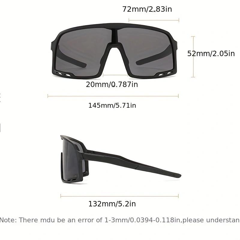 Occhiali Da Sole Oversize X Loop Per Uomo - Sportivi, Per Ciclismo, Guida, Testa Grande