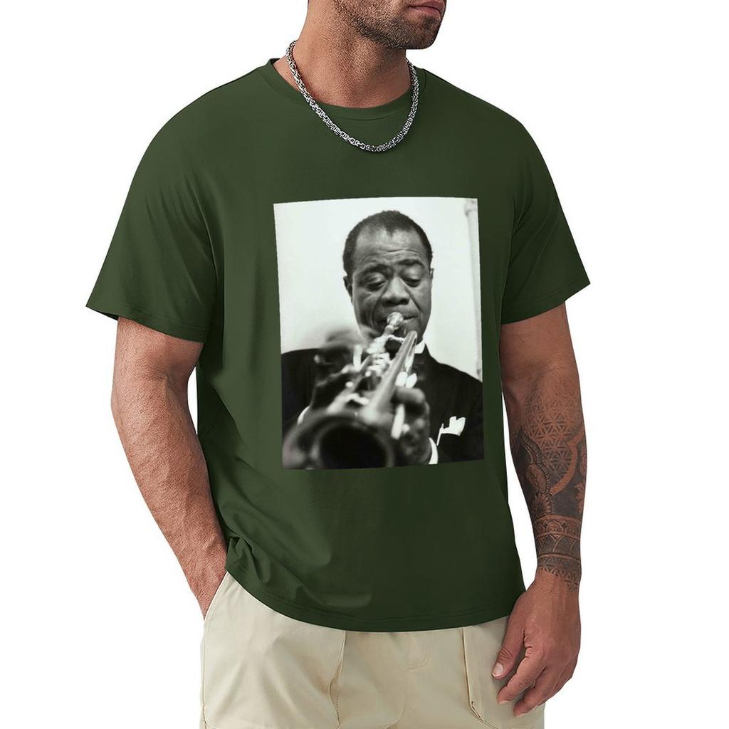 Remembering Louis T-Shirt Summer Top Plain T Shirts for Men Cotton