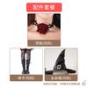 Halloween Witch Costume Adult Black Gothic Dress Stage Costume Mori Witch Hat Costume