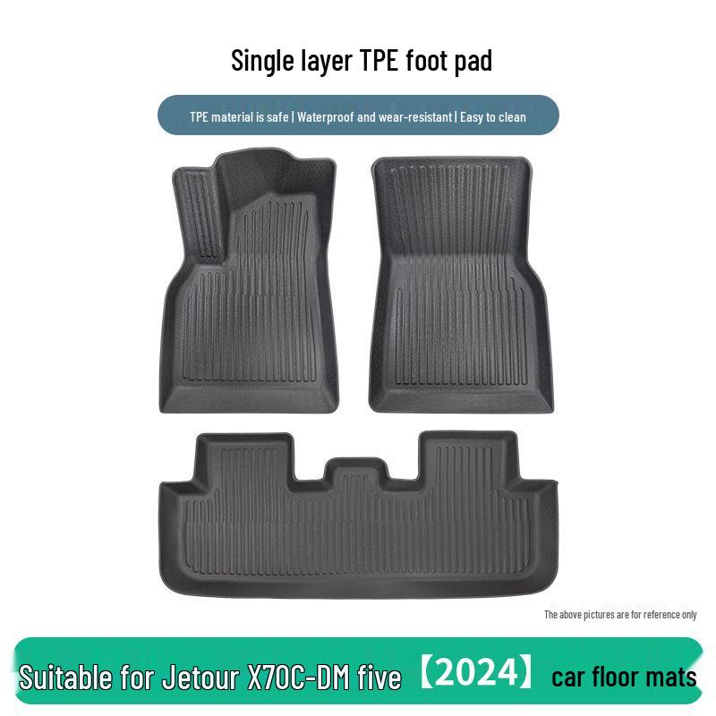 Durable TPE Floor Mats Set for 2024 Chery Jietu X70 C-DM