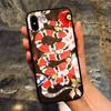 Flower Snake Painting Phone Cases For iphone 11 11Pro Max 8 7 6 6S Plus X XS MAX 5 5S SE 2020 XR Personalised Soft TPU Back Capa