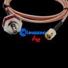 Large M16-SMA-K Female Reverse Polarity to SMA-J Male Adapter with Waterproof Gasket for AP Bridge Connection