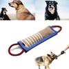 Dog Bite Chew Tug Toy with 2 Handles for Training Sporting Interaction Tugging Outside