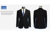 Erkek Kore İnce Kesim Takım Elbise - Sonbahar Kış İş Profesyonel Giyim