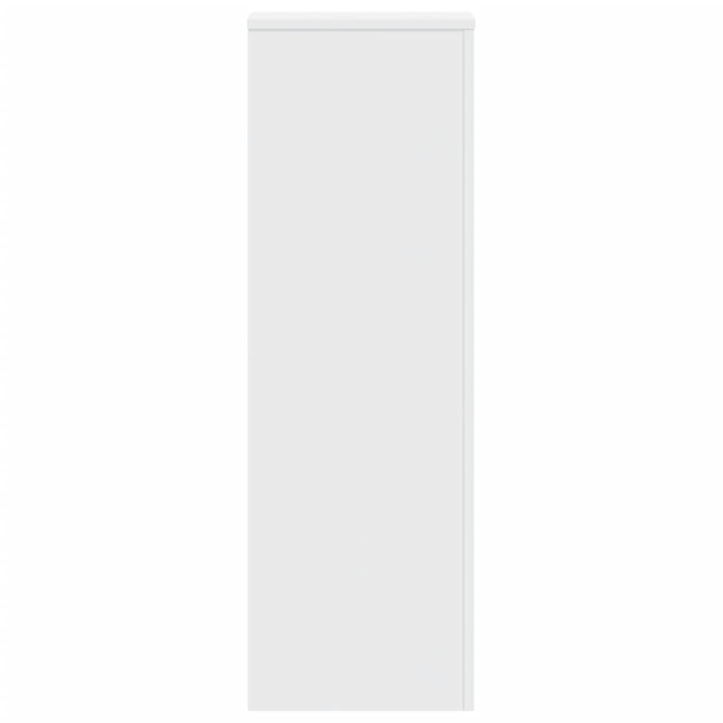 Plant Stand Set 2 pcs White 33 x 33 x 100 cm Engineered Wood