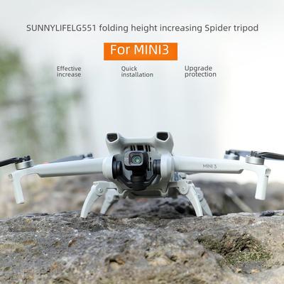 Sunnylife Spider Tripod: Height-Enhancing Folding Bracket for DJI Mini 3