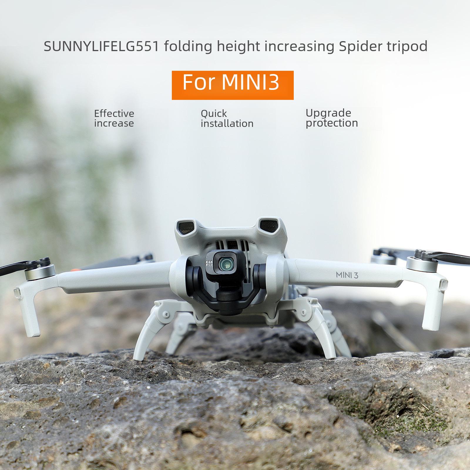 

Штатив Sunnylife Spider: Складний кронштейн для збільшення висоти для DJI Mini 3