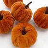 5PCS Halloween Pumpkin Set 5CM Artificial Pumpkin Decorations Halloween Party Foam Pumpkin Desktop Ornament Halloween Decor