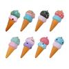Ice Cream Cone Squeeze Toy Simulated Ice Cream Fidget Toy Slow Rebound Anxiety Stress Relief Soft Stretch Sensory Stress Ball