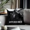 Fashion OOppenheimerful Cushion Cover Antidustmite Pillowcase Invisible Zipper Silky Short Plush Sofa Cushion Cover