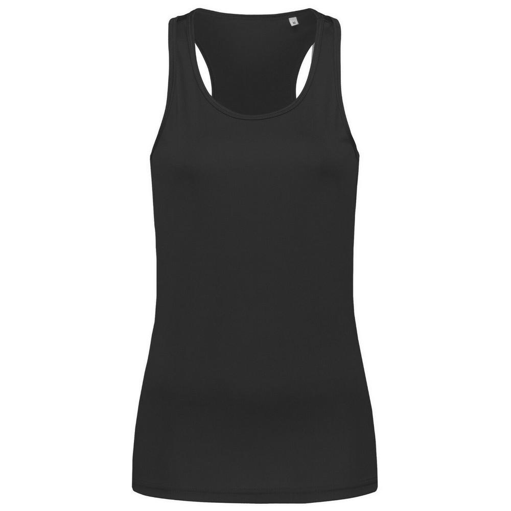 Stedman Womens/Ladies Active Poly Sleeveless Sports Vest