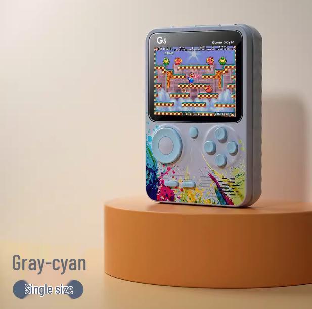 

Портативная игровая консоль G5 2024: Новый Xiaobawang Ретро ТВ-уровень Тетрис и Марио Ностальгия. 2.4-inch (1m AV cable)
