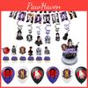 The Adams Family Theme Birthday Banner Balloon Party Decor Supplies