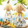 New Fashion Lovers Suit Small Medium Cat Dog Cotton  Clothes Pet Clothes Cute Fruit Pattern Dress T-shirts Pet Supplies