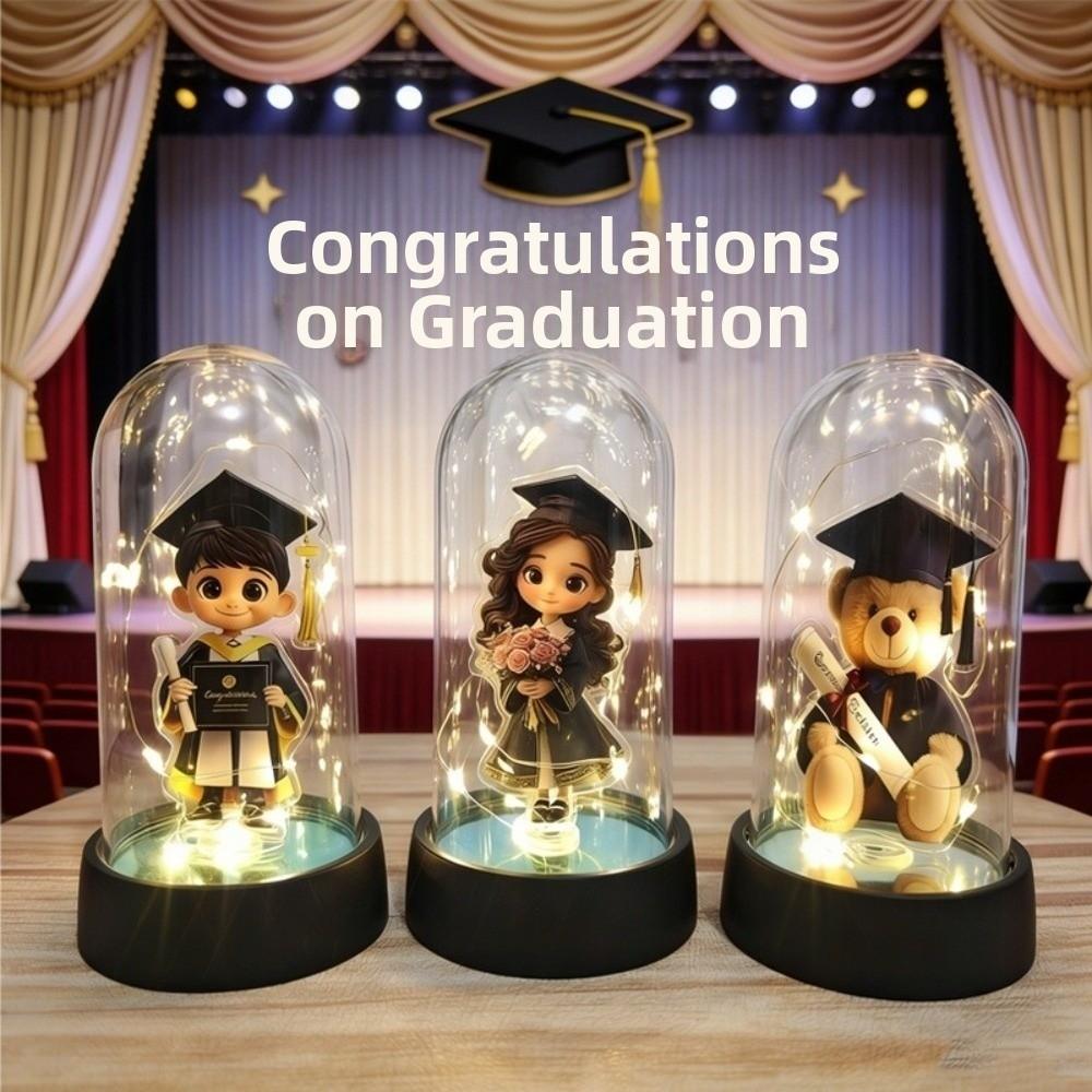 Graduation Gift Graduation LED Night Light Acrylic Luminous Ornament Graduation Party