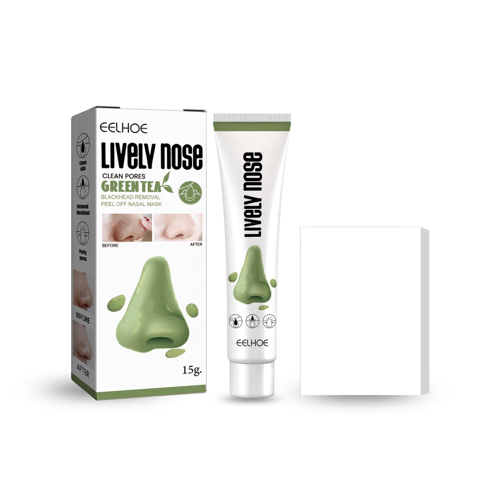 

Nose Blackhead Remove Mask Nose Strips Remove Blackheads Pores Black Dot Remover Acne Peel Mask Cleaning Patch Skin Care Makeup 15g+40PCS