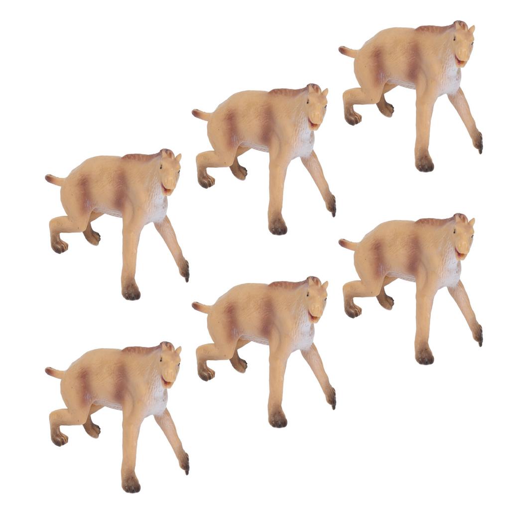 10 Stück Moropus Tiermodell Simulation Pädagogisch Mini Moropus Tierfiguren für Kinder