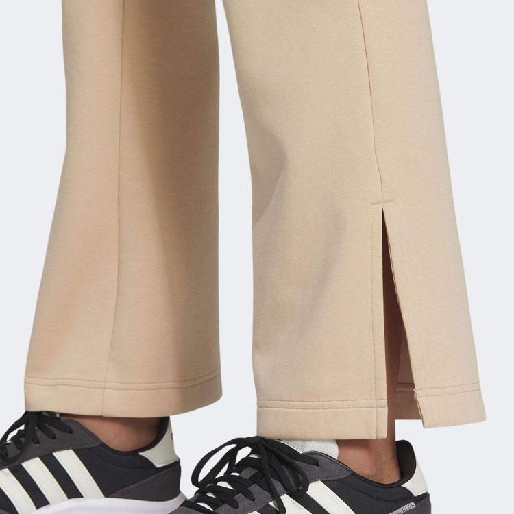 Adidas Verbiage Flare Casual Pants Women Bottoms Beige IZ4566