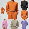 Womens Casual Long Sleeve Sweatshirt With Nylon Cotton Blend For Running And Fitness