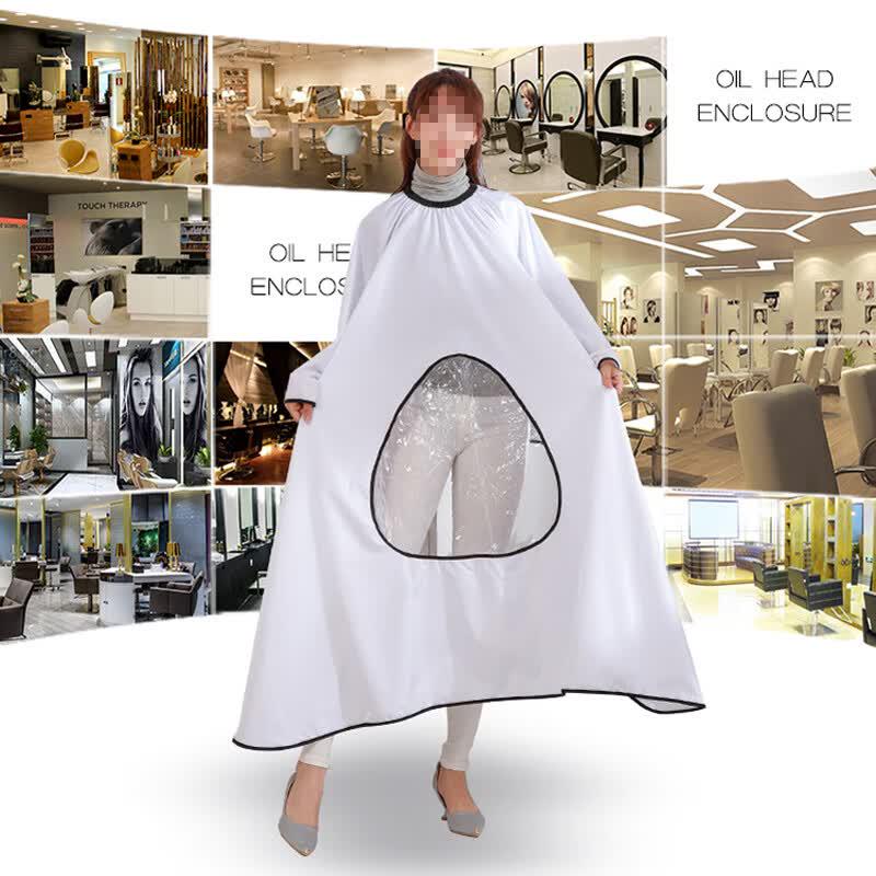 Transparent Breathable Hairdressing Cape