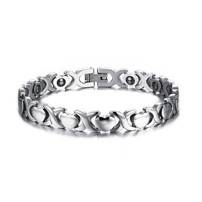 Germanium-Armband für Metallallergie Reine statische Entladung Cut Geschenk [H HARUCO] Damen, Kostenlos, Titan, Armband, Herz, Damen-, Valentinstag,