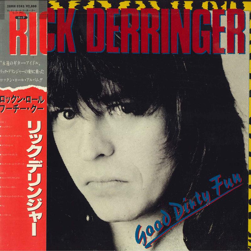 

LP Record RICK DERRINGER Good Dirty Fun 28MM0243 POLYDOR 1983 Japan Rock Used
