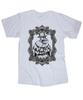 Plague Doctor Heavy Metal Skull White T-shirt