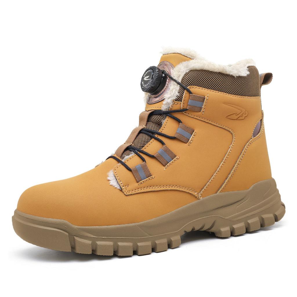 Waterproof Safety Boots Men Indestructible Steel Toe Work Boots Anti smash Stab resistant Safety Shoes Biker Botas Para Hombre
