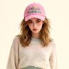 Casual Creative Embroidered Baseball Cap Flower Letter Cartoon Baseball Hat Peaked Cap Fashion Cotton Baseball Cap Street