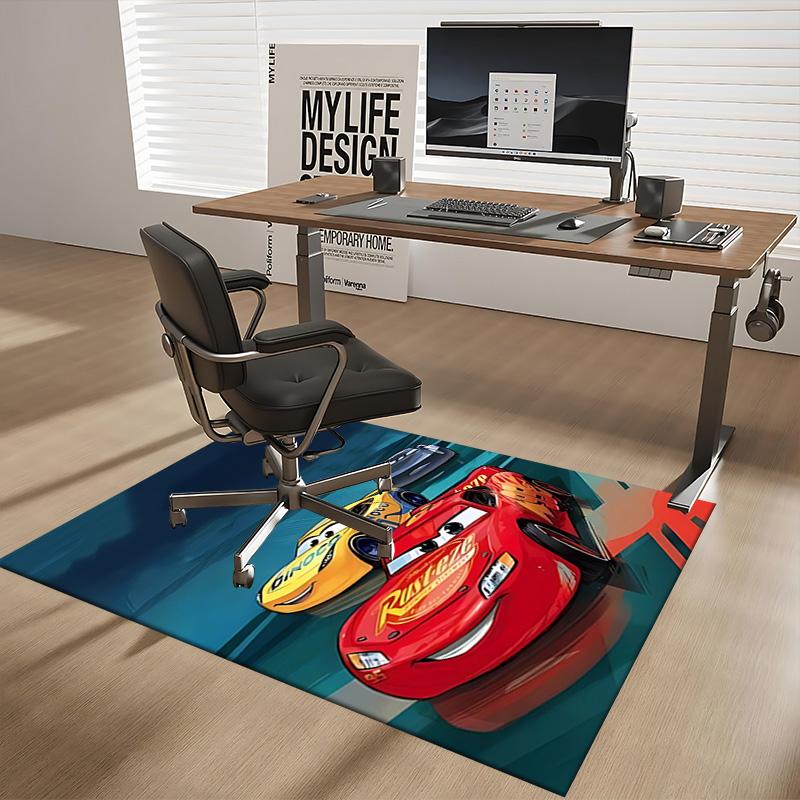 1pc Mcqueen Adventure Carpet Rug for Bedroom Living Room Decor Sofa Home Game Area Rug Non-slip Floor Mat. D0730063