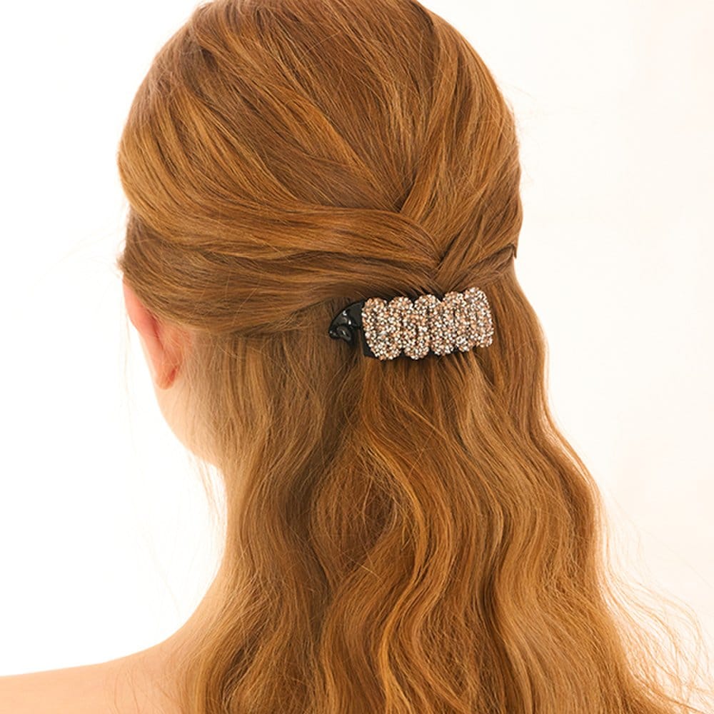 

Wave Crystal Crescent Pin Lfpt0755 gray