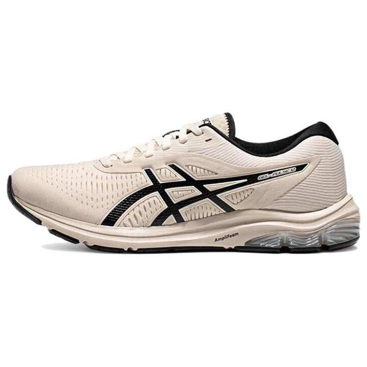 Asics Gel-Pulse 12 Comfortable Versatile Synthetic Leather Cushioning Low-Top Running Shoes Men sneaker Black Brown 1011B729-250