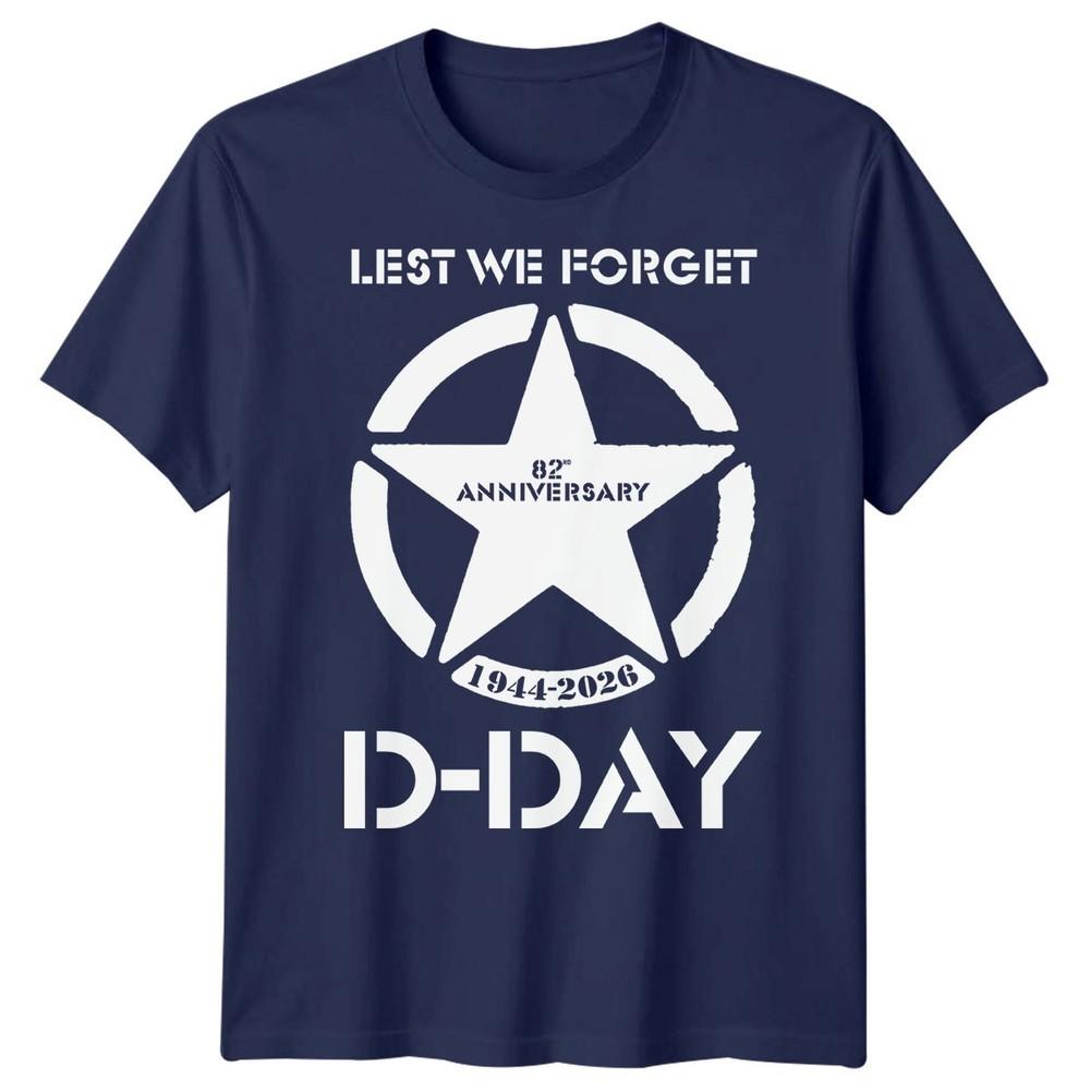 Family Star DDay TShirt Tee 1944 World War II Normandy Military History DD L