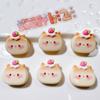 10Pcs New Cute Resin Cartoon Bowtie Cat Flat Back Parts Embellishments For Hair Bows Accessories