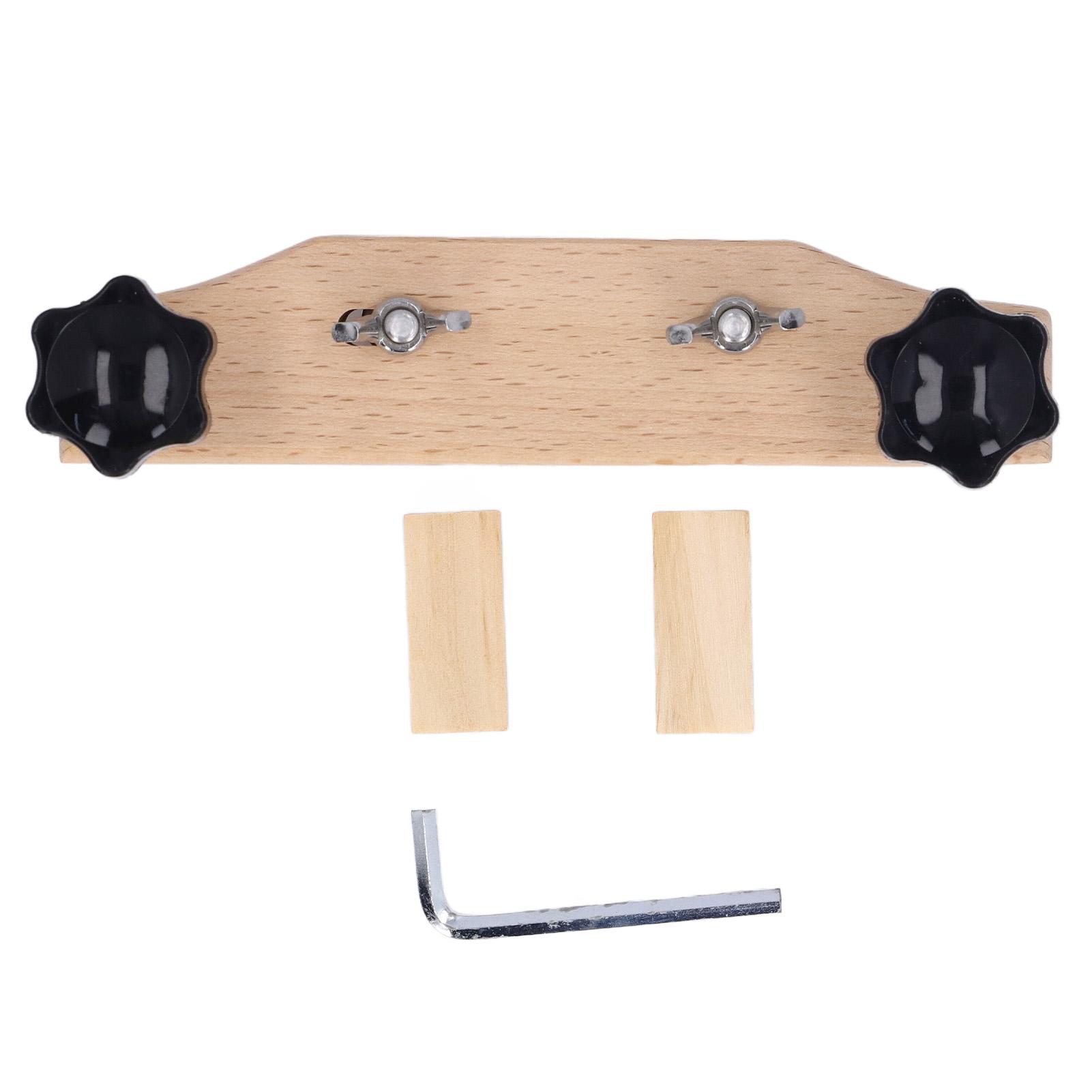 

Зажим для гитарного моста, клен, дерево и металл, инструмент для ремонта гитарного моста, инструмент для мастеров