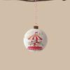Double-sides Painted Drop Ornaments Nordic Embellishment Gift Christmas Hanging Pendants  Festival