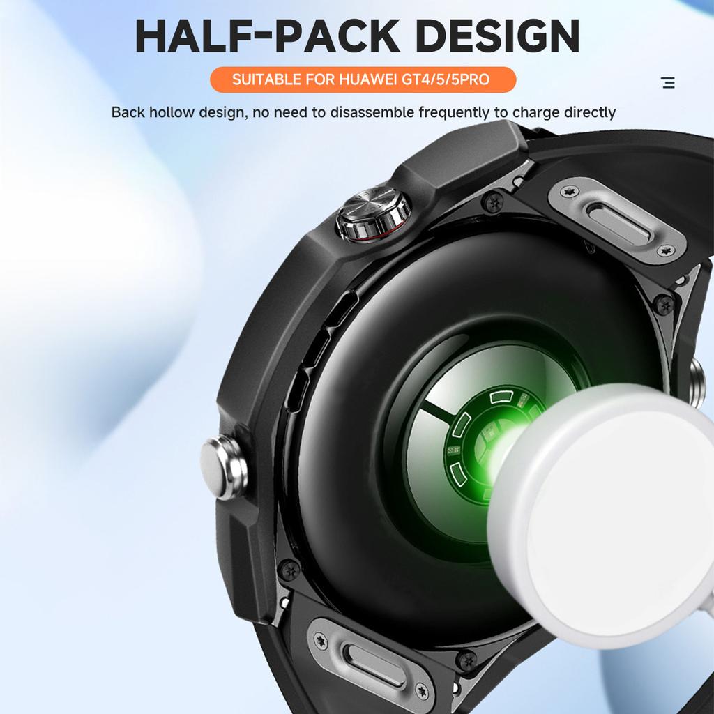 Case For Huawei Watch GT 5-5Pro GT4 46mm smartwatch accessories Scale Hard PC Cover Bumper Shell Huawei watch GT5 Protective