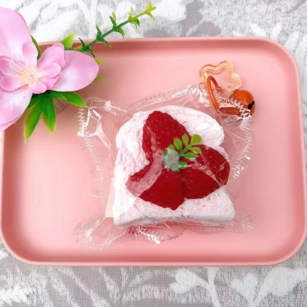 Food Grade Silicone Bread Toy Slow Rising Fidget Toy Food Slow Rebound Toy  Stress Relief
