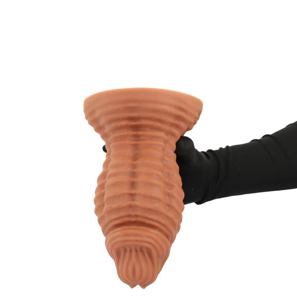 Extra velký silikonový dildo s tlustým stěnou, měkká textura, anální zátka pro muže, ženy, dospělé sexuální hračky
