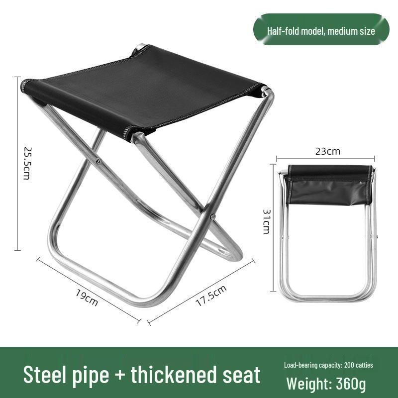 Portable Folding Camping Stool and Chair for Outdoor Activities